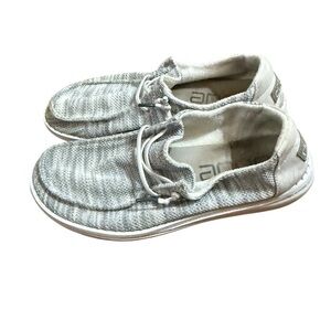 Hey Dude Women’s‎ Wendy Sox loafers in Glacier Grey Sz 7